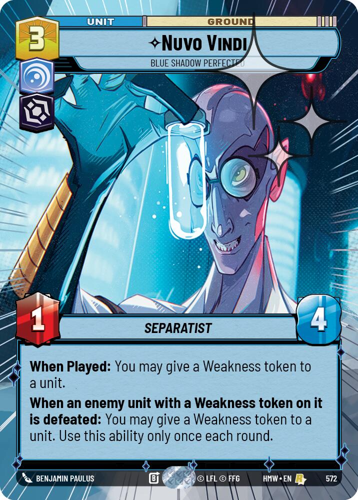 Nuvo Vindi - Blue Shadow Perfected (Hyperspace Foil)