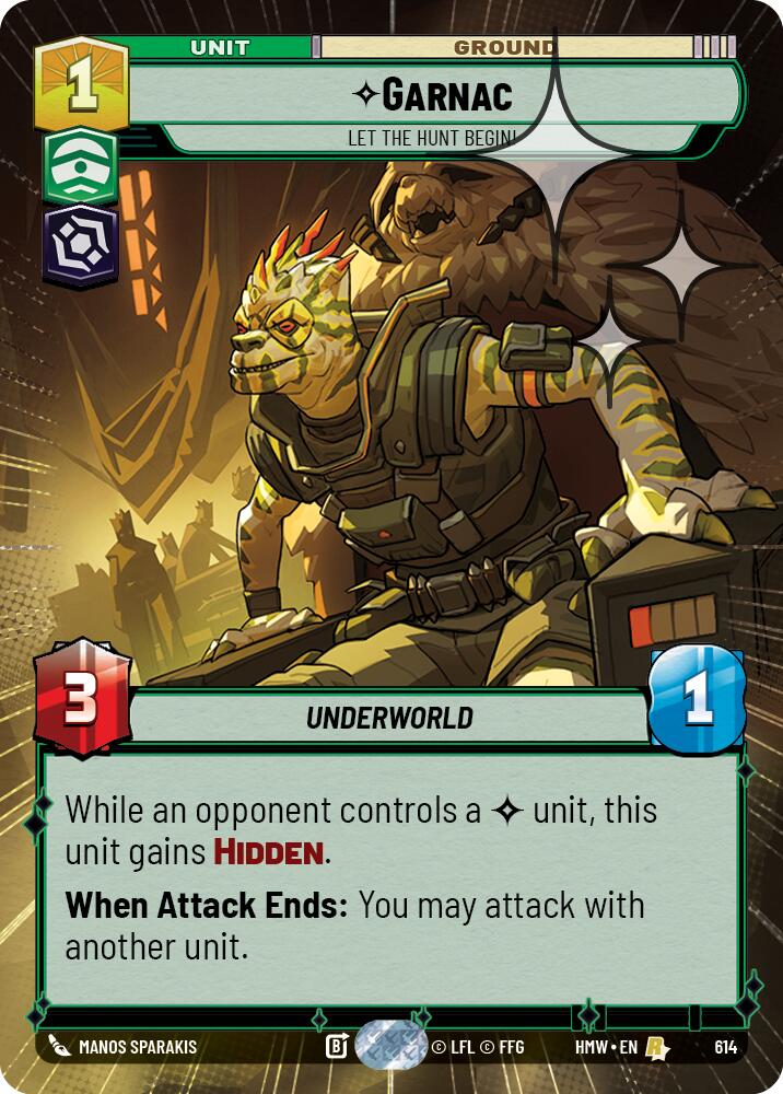 Garnac - Let the Hunt Begin! (Hyperspace Foil)