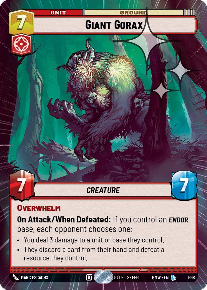 Giant Gorax (Hyperspace Foil)