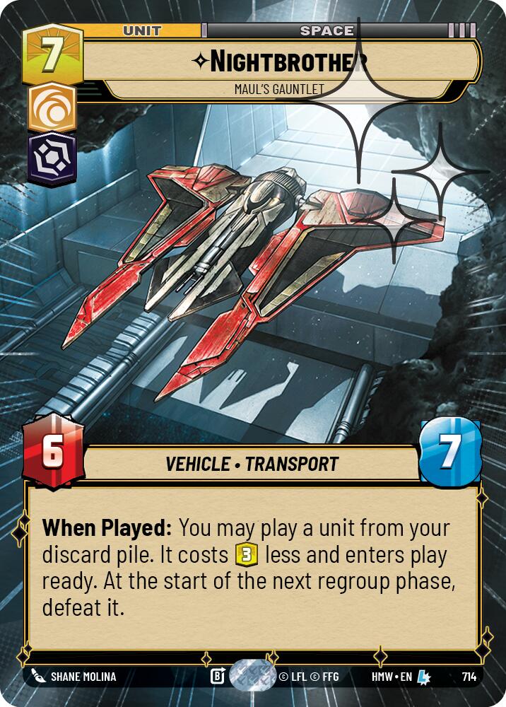 Nightbrother - Maul's Gauntlet (Hyperspace Foil)