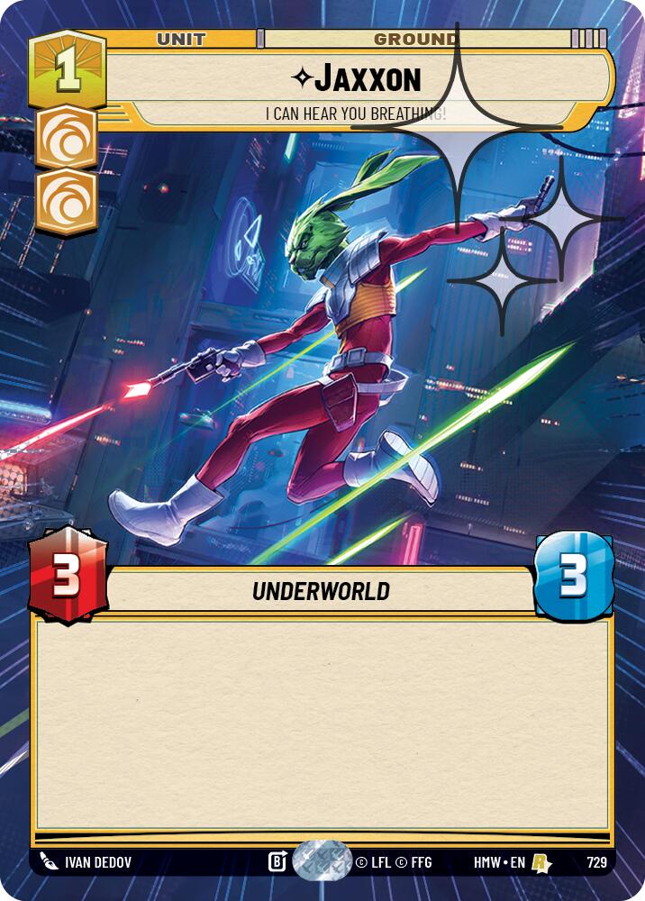 Jaxxon - I Can Hear You Breathing! (Hyperspace Foil)