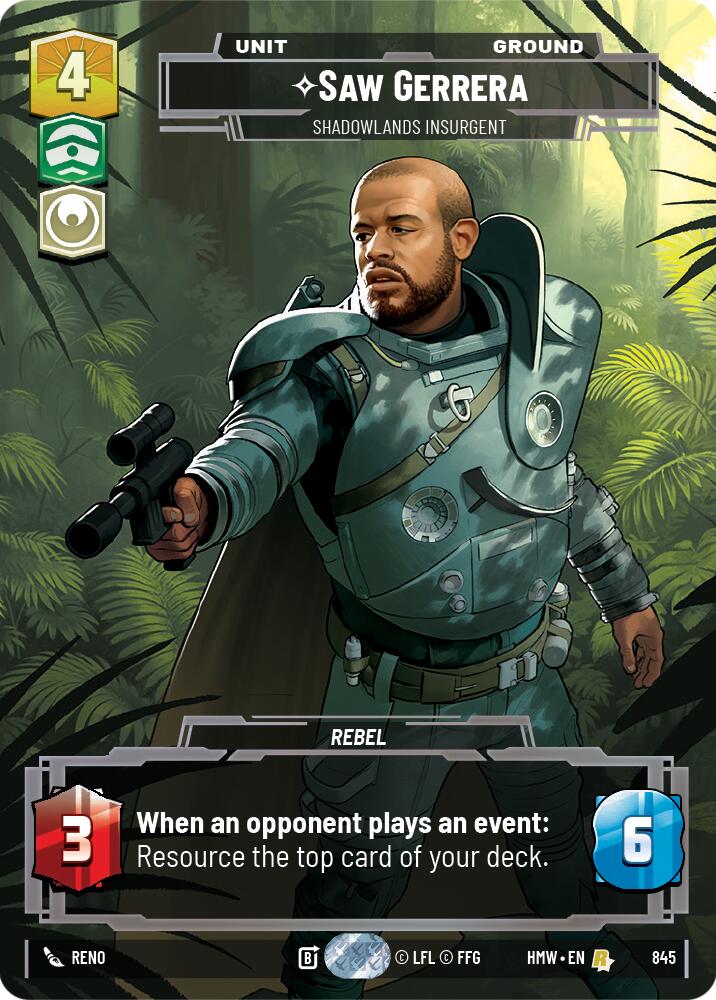 Saw Gerrera - Shadowlands Insurgent (Prestige)