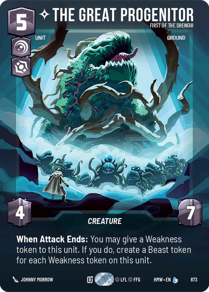 The Great Progenitor - First of the Drengir (Prestige Foil)