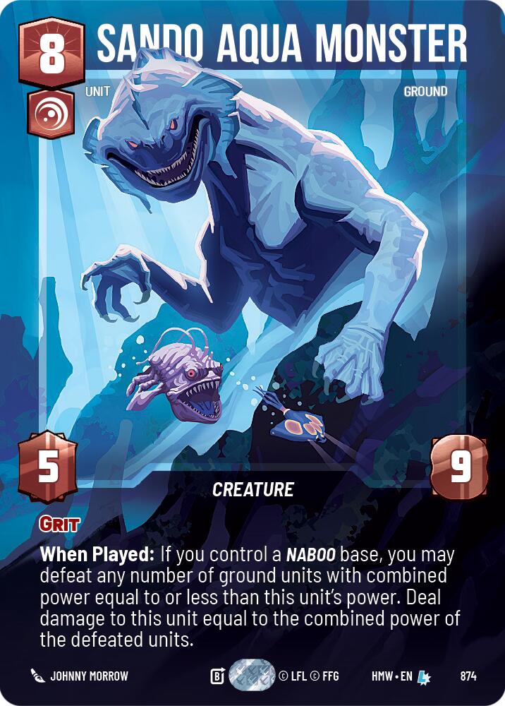 Sando Aqua Monster (Prestige Foil)