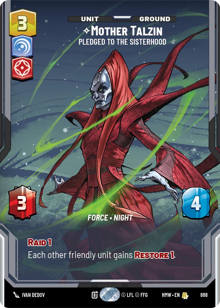 Mother Talzin - Pledged to the Sisterhood (Prestige Foil)