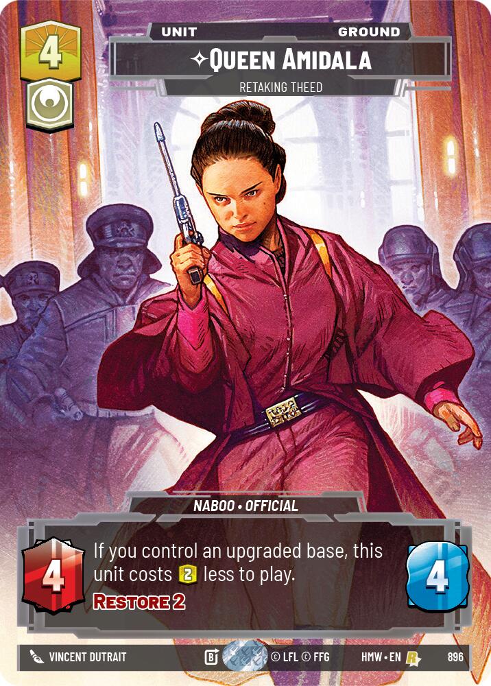 Queen Amidala - Retaking Theed (Prestige Foil)