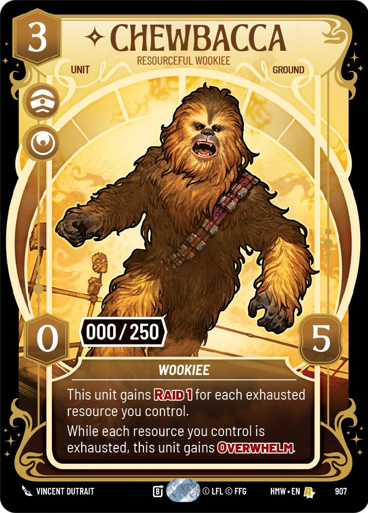 Chewbacca - Resourceful Wookiee (Serialized)