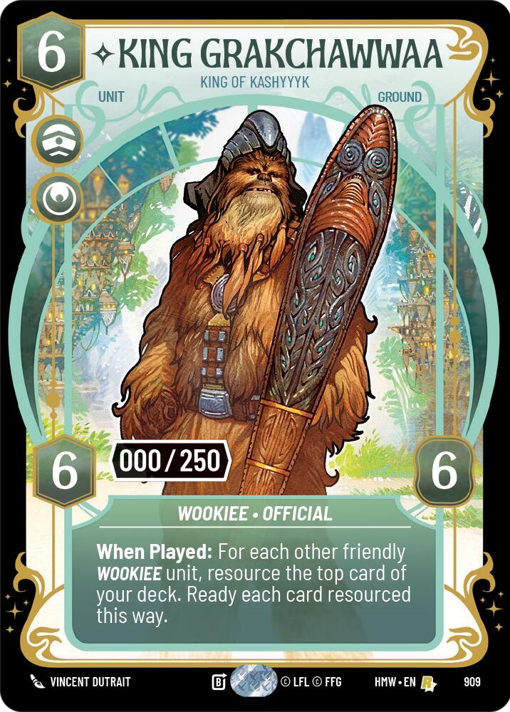 King Grakchawwaa - King of Kashyyyk (Serialized)
