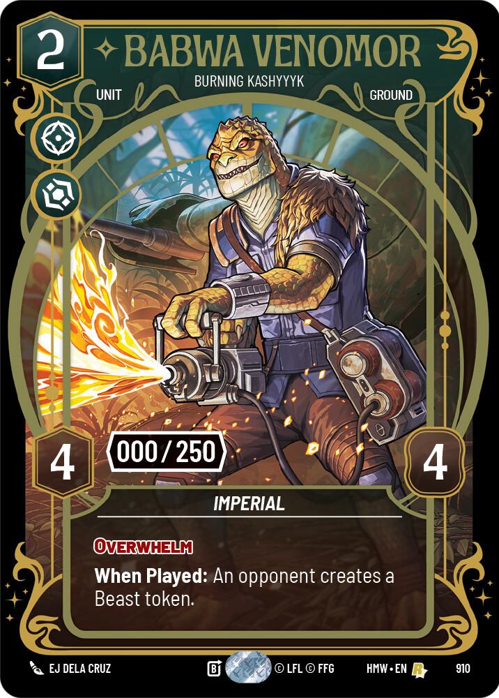 Babwa Venomor - Burning Kashyyyk (Serialized)