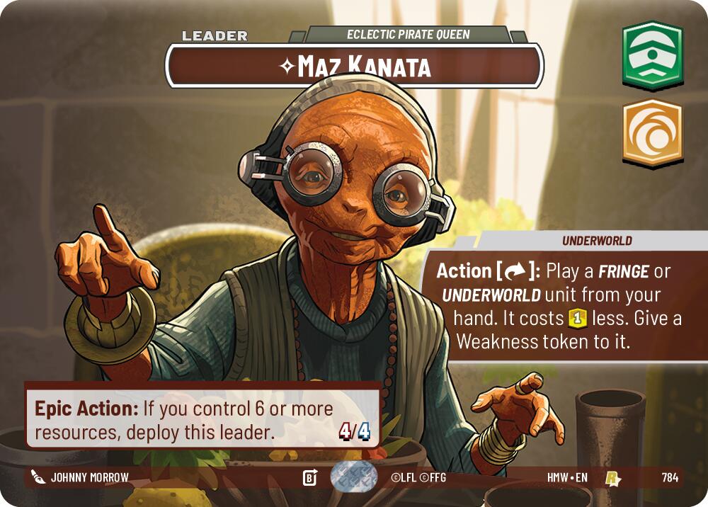 Maz Kanata - Eclectic Pirate Queen (Showcase)
