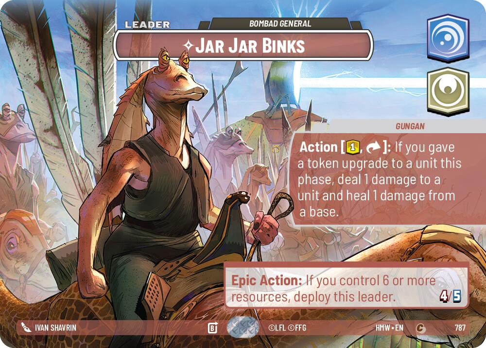Jar Jar Binks - Bombad General (Showcase)