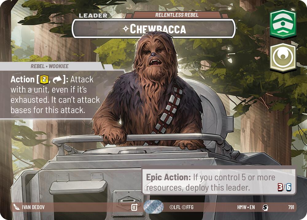 Chewbacca - Relentless Rebel (Showcase)