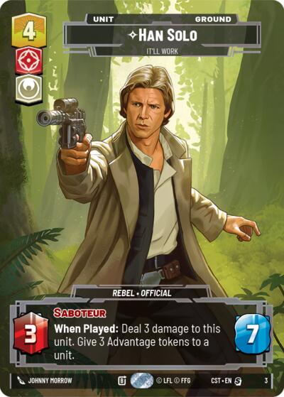 Han Solo - It'll Work (Costco Exclusive) - Ashes of the Empire Star Wars spoiler