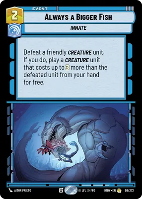 Always a Bigger Fish - Homeworlds Star Wars spoiler