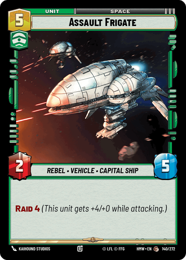 Assault Frigate - Homeworlds Star Wars spoiler