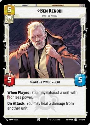 Ben Kenobi, Don't Be Afraid - Homeworlds Star Wars spoiler