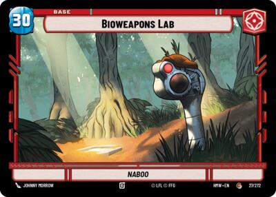 Bioweapons Lab // Shield - Homeworlds Star Wars spoiler