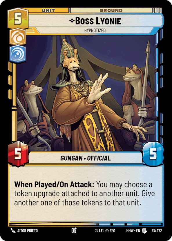 Boss Lyonie, Hypnotized - Homeworlds Star Wars spoiler
