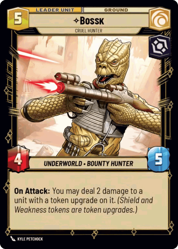 Bossk, Cruel Hunter - Homeworlds Star Wars spoiler