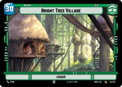 Bright Tree Village // Weakness - Homeworlds Star Wars spoiler