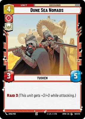 Dune Sea Nomads - Homeworlds Star Wars spoiler