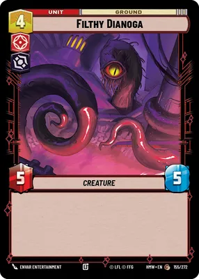 Filthy Dianoga - Homeworlds Star Wars spoiler