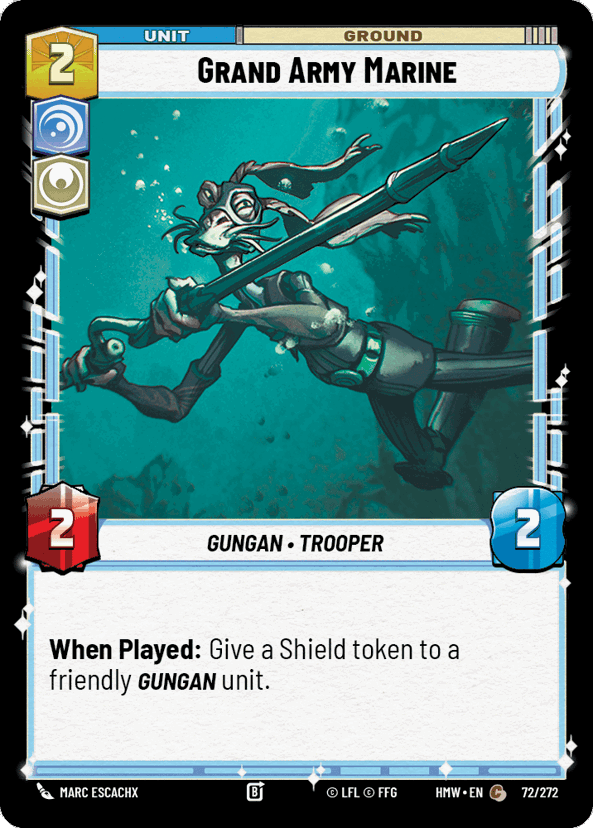 Grand Army Marine - Homeworlds Star Wars spoiler