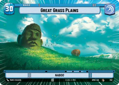 Great Glass Plains // Beast (T09) (Hyperspace) - Homeworlds Star Wars spoiler