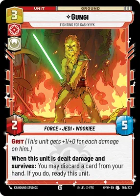 Gungi, Fighting for Kashyyyk - Homeworlds Star Wars spoiler