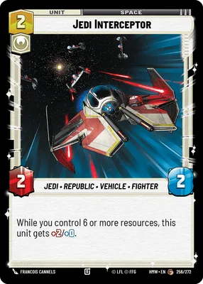 Jedi Interceptor - Homeworlds Star Wars spoiler