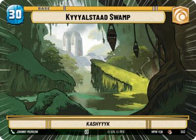 Kyyyalstaad Swamp //  Beast (T10) (Hyperspace) - Homeworlds Star Wars spoiler