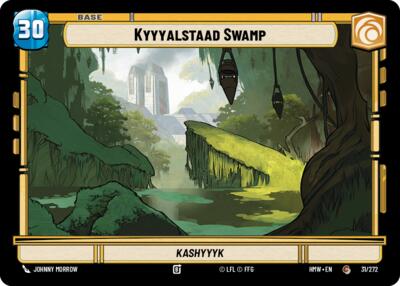 Kyyyalstaad Swamp // Weakness - Homeworlds Star Wars spoiler