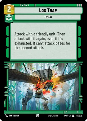 Log Trap - Homeworlds Star Wars spoiler