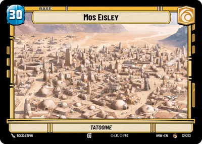 Mos Eisley - Homeworlds Star Wars spoiler