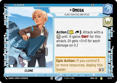 Omega, Close Your Eyes and Focus - Homeworlds Star Wars spoiler