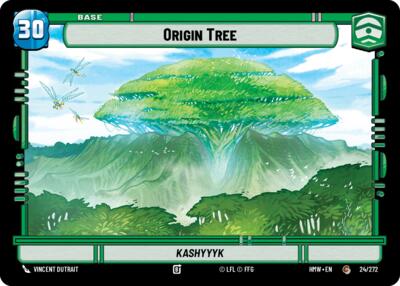 Origin Tree // Weakness - Homeworlds Star Wars spoiler