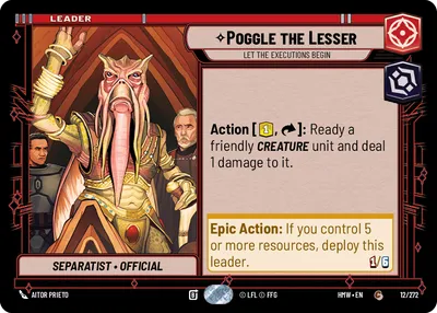 Poggle the Lesser, Let the Executions Begin - Homeworlds Star Wars spoiler