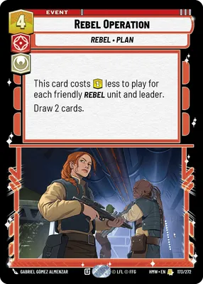 Rebel Operation - Homeworlds Star Wars spoiler