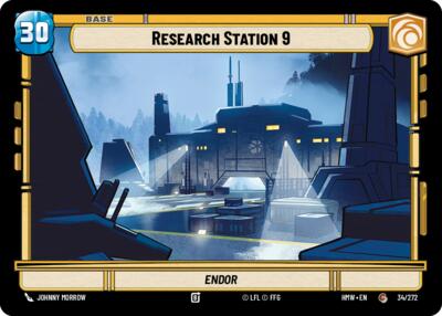 Research Station 9 // Shield - Homeworlds Star Wars spoiler