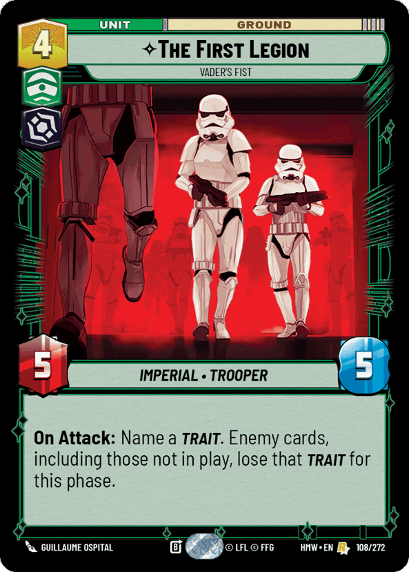 The First Legion, Vader's Fist - Homeworlds Star Wars spoiler