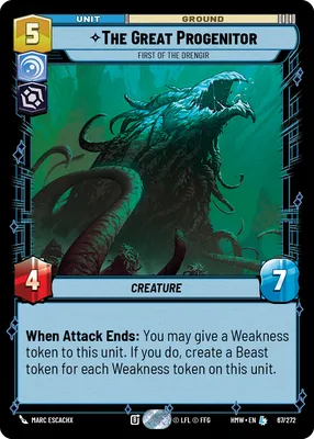 The Great Progenitor, First of the Drengir - Homeworlds Star Wars spoiler