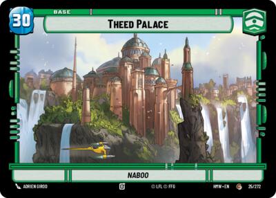 Theed Palace // Beast (T04) - Homeworlds Star Wars spoiler