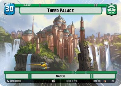 Theed Palace //  Beast (T10) (Hyperspace) - Homeworlds Star Wars spoiler