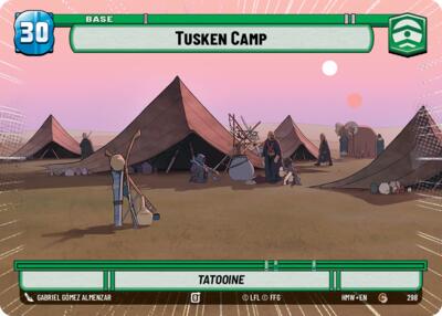 Tusken Camp // Beast (T09) (Hyperspace) - Homeworlds Star Wars spoiler
