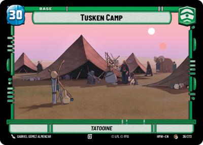 Tusken Camp // Weakness - Homeworlds Star Wars spoiler