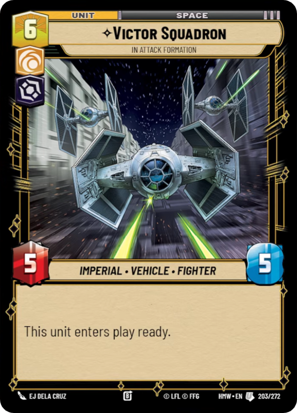 Victor Squadron, In Attack Formation - Homeworlds Star Wars spoiler