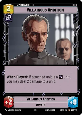 Villainous Ambition - Homeworlds Star Wars spoiler