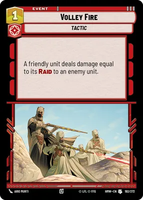 Volley Fire - Homeworlds Star Wars spoiler