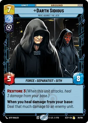Darth Sidious, Move Against the Jedi