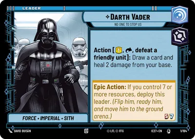 Darth Vader, No One to Stop Us